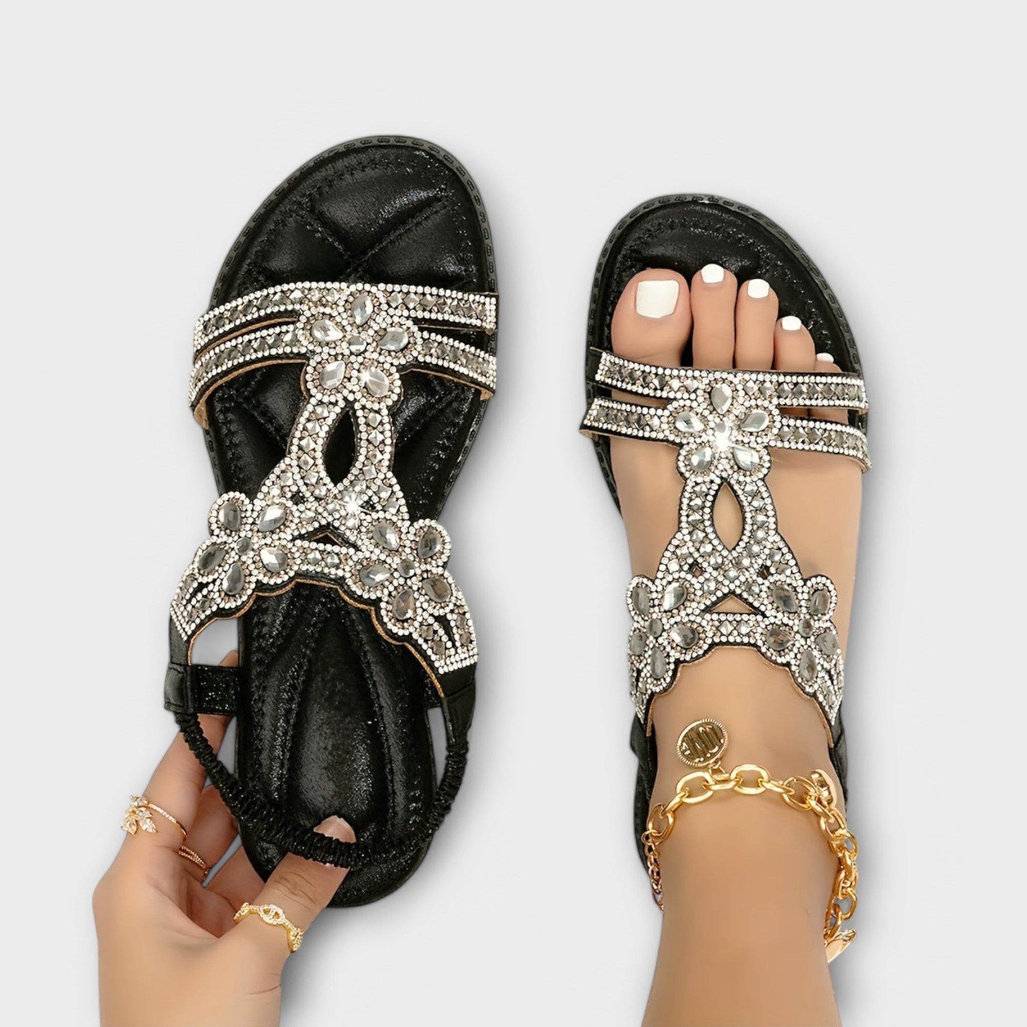Rosalie – Orthopädische Sandalen im Boho-Stil
