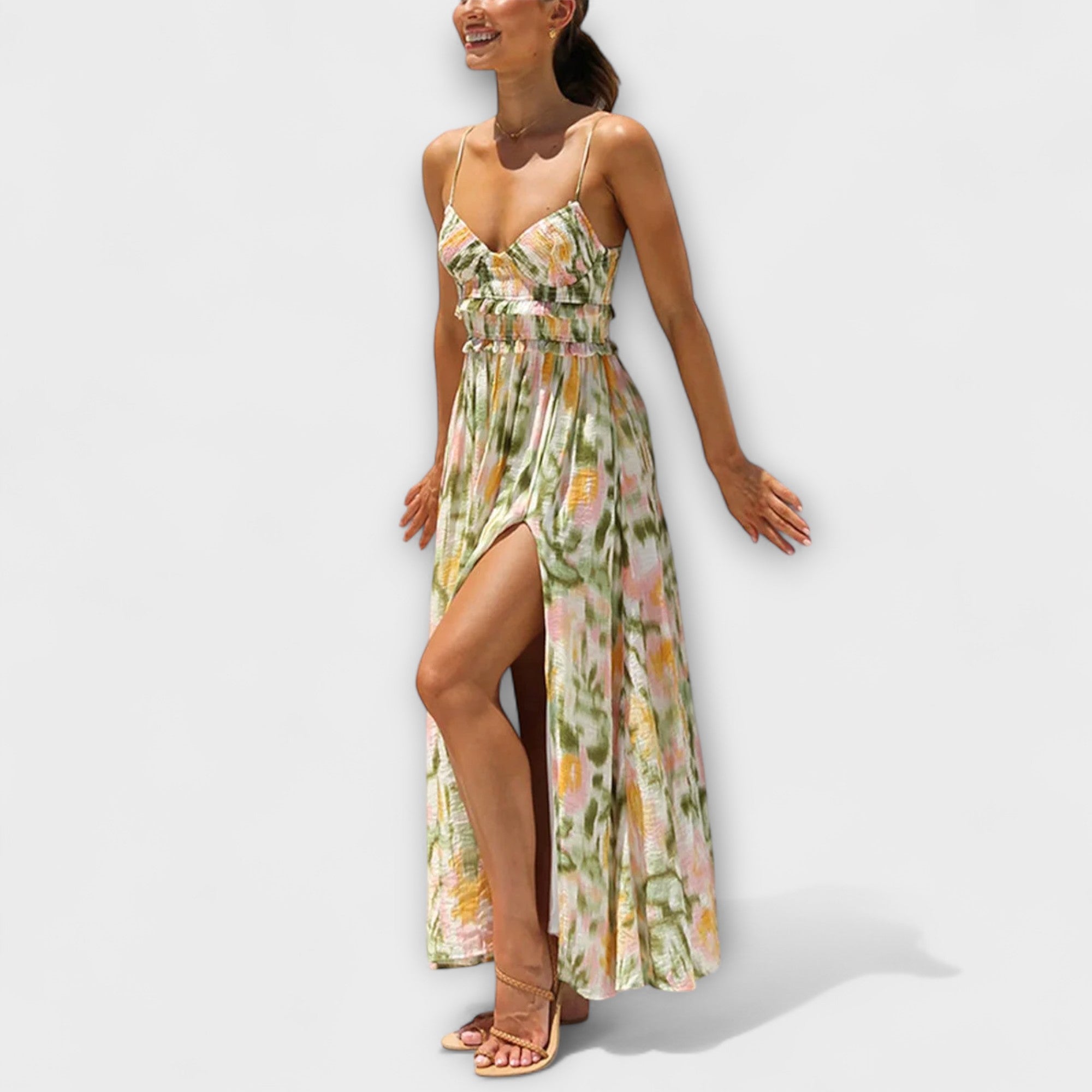 Annalise - Printed Walk Dress