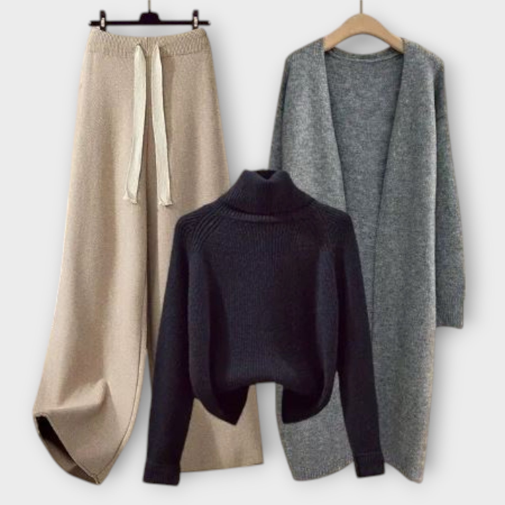 Flair. - Casual Style - Three-Piece Set