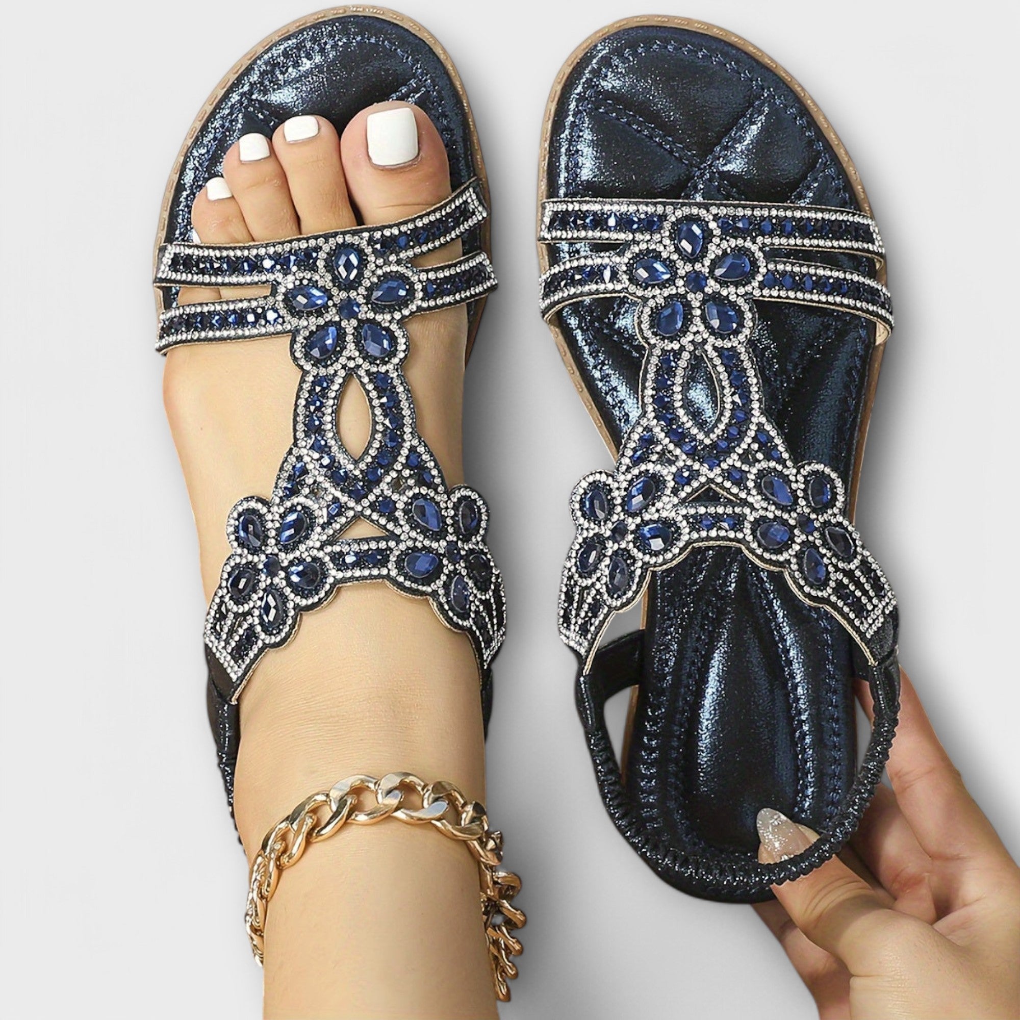 Rosalie – Orthopädische Sandalen im Boho-Stil