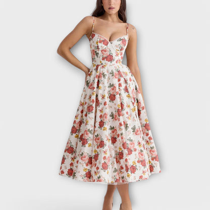 Mélie – Lightweight Summer Dress with Corset Detail