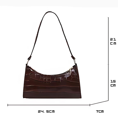 Aurellia. - Shiny Leather Bag