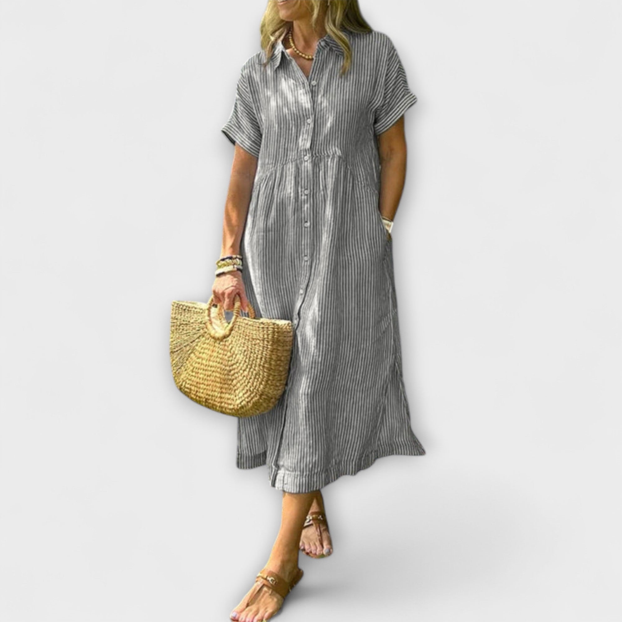 Anorea - Striped Dress