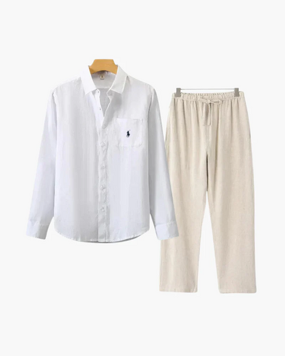 R. Ꮮаᴜгеn Linen Combo (Longsleeve)
