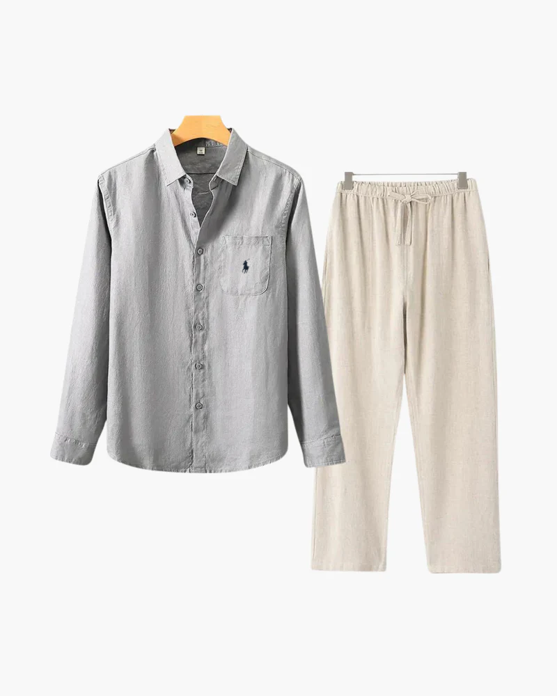R. Ꮮаᴜгеn Linen Combo (Longsleeve)