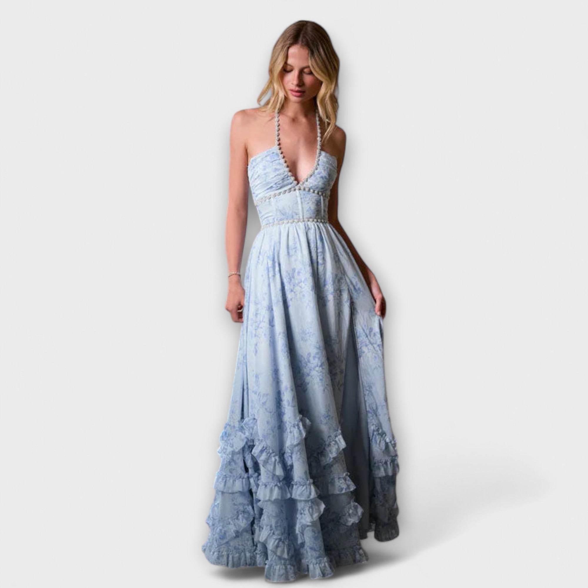 Luzie - Chic Long Flowing Dress