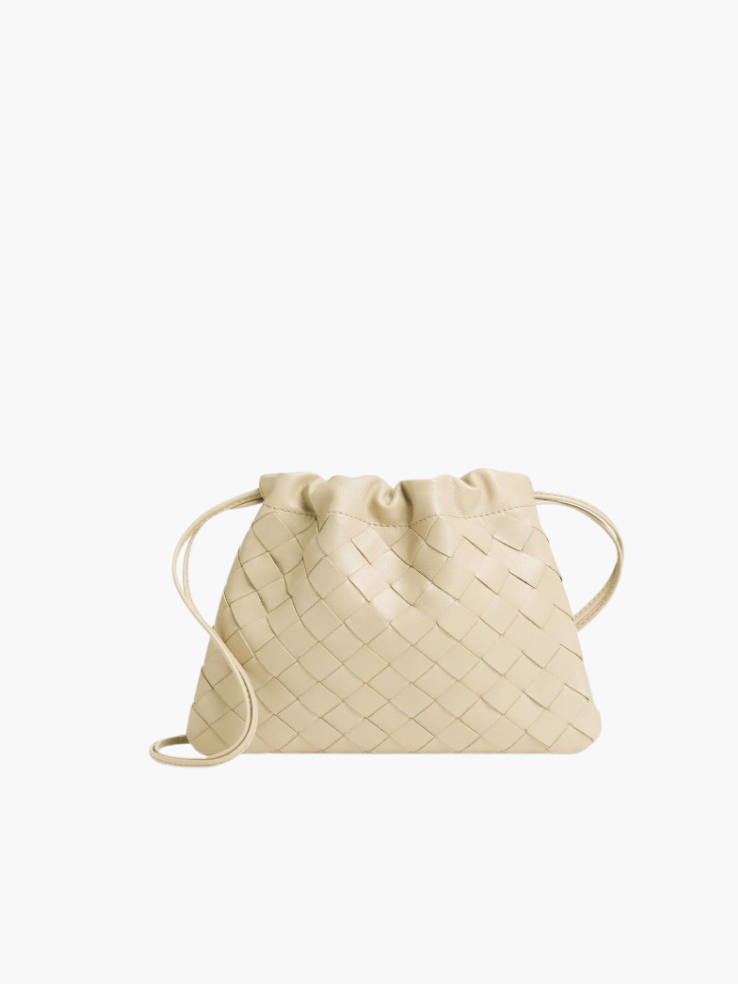 Woven Whisper Pouch Bag