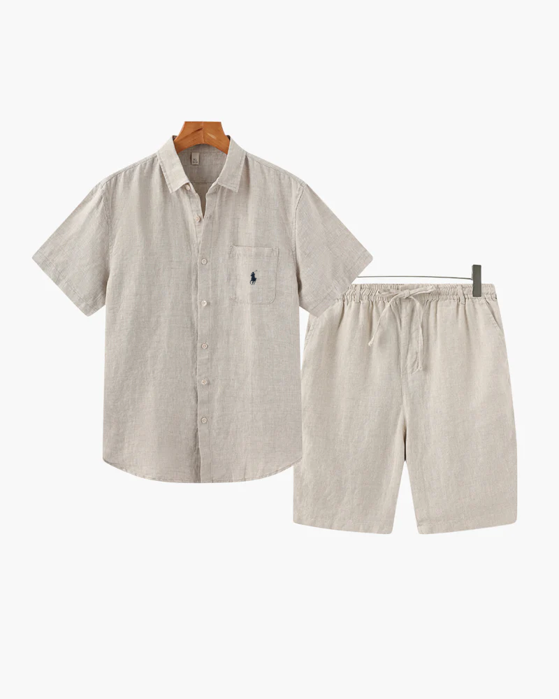 R. Ꮮаᴜгеn Linen Combo (Shorts)