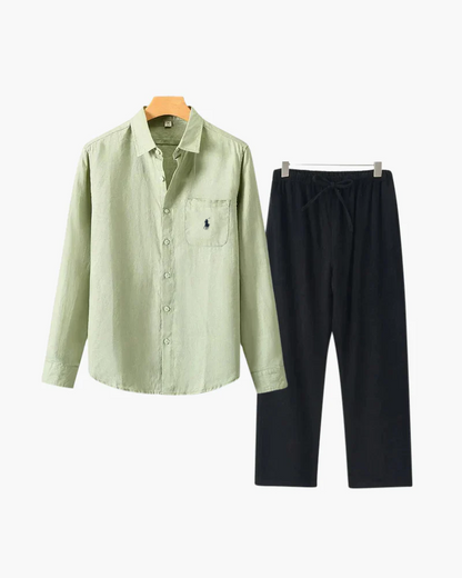 R. Ꮮаᴜгеn Linen Combo (Longsleeve)