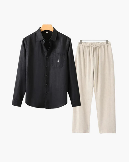 R. Ꮮаᴜгеn Linen Combo (Longsleeve)