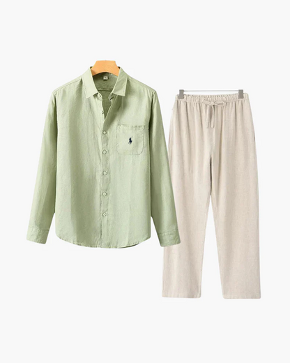 R. Ꮮаᴜгеn Linen Combo (Longsleeve)