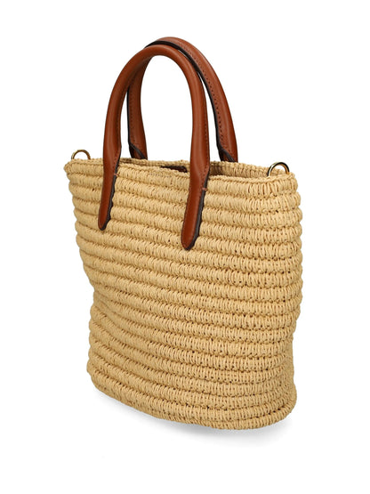 Striped Shirt Dress by R. Ꮮаᴜгеn + R. Ꮮаᴜгеn Brie Tote Bag