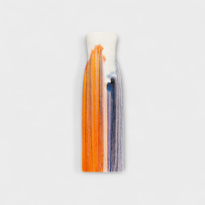 Summer - Stylish Colorblock Dress with Trendy Tassels