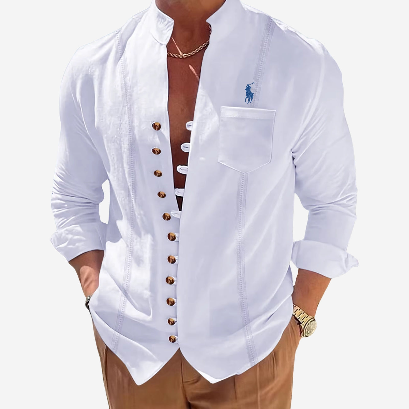 RALPH LAUREN - Lässiges Button-Up-Hemd 