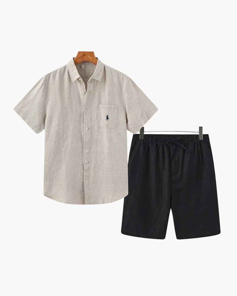 R. Ꮮаᴜгеn Linen Combo (Shorts)