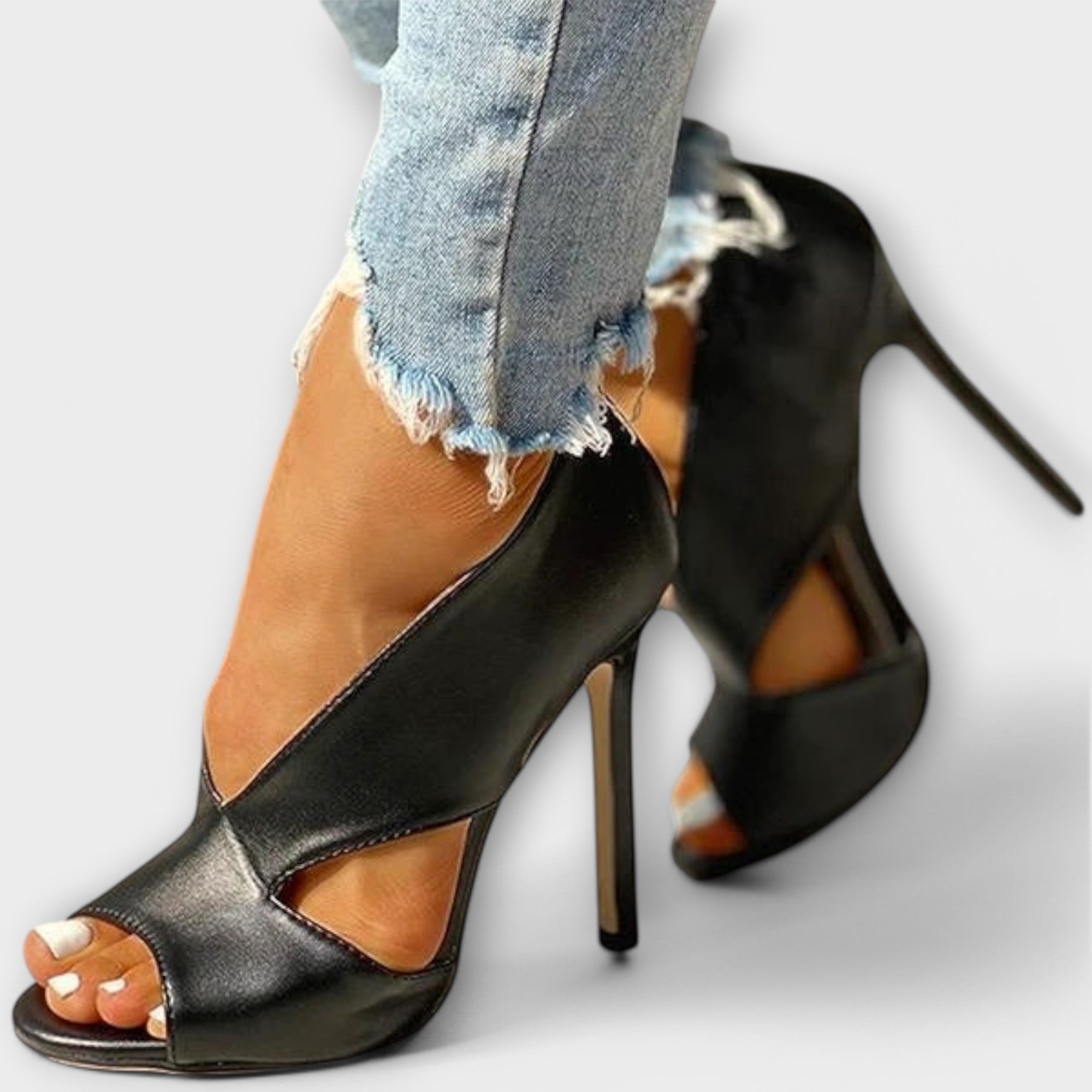 Trendy Orthopedic Sandals with Elegant Heel