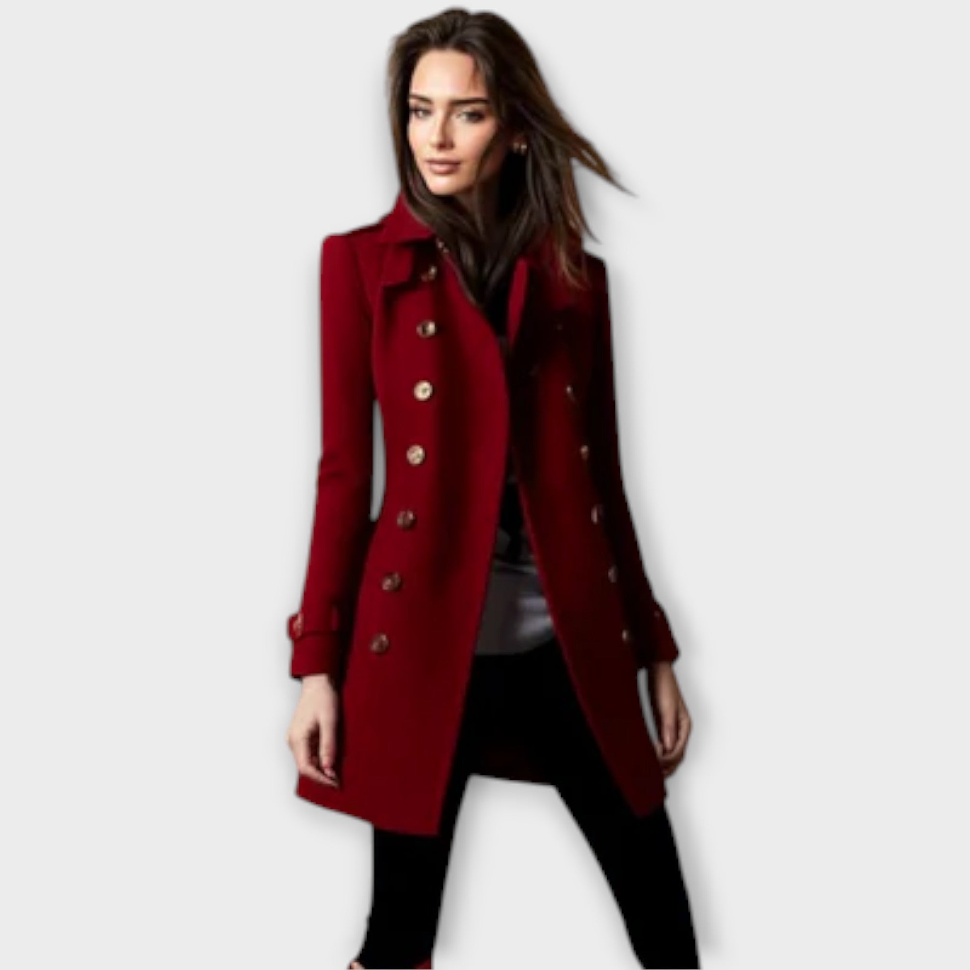 Linda - Double-Breasted Trench Coat
