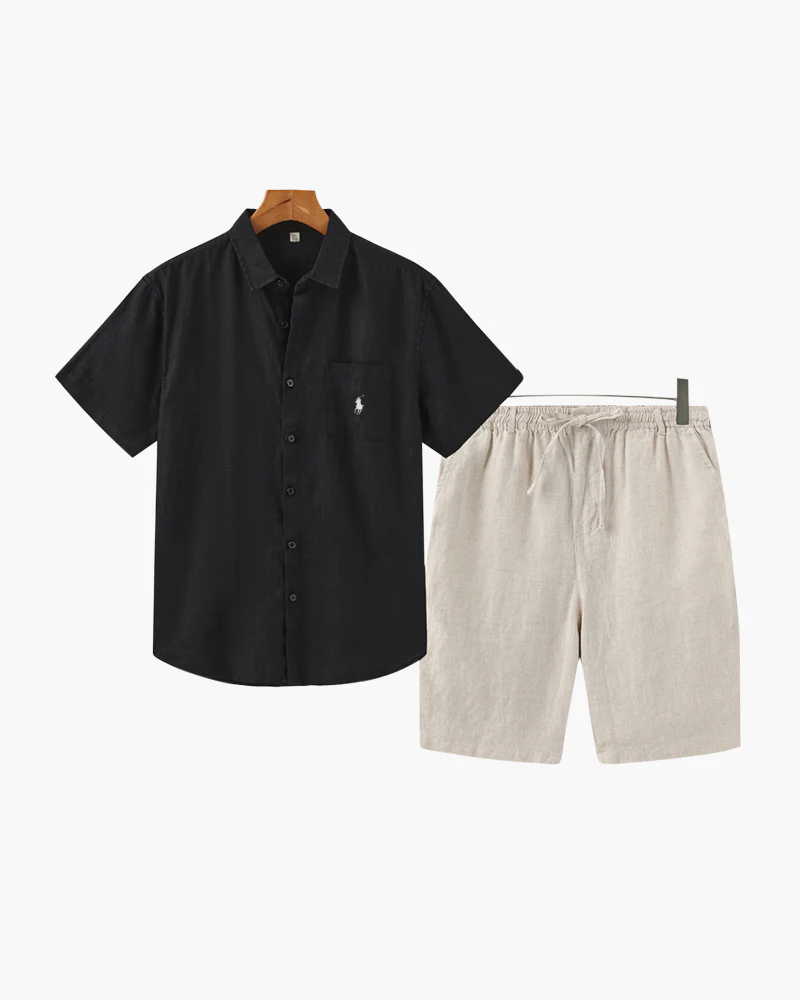 R. Ꮮаᴜгеn Linen Combo (Shorts)
