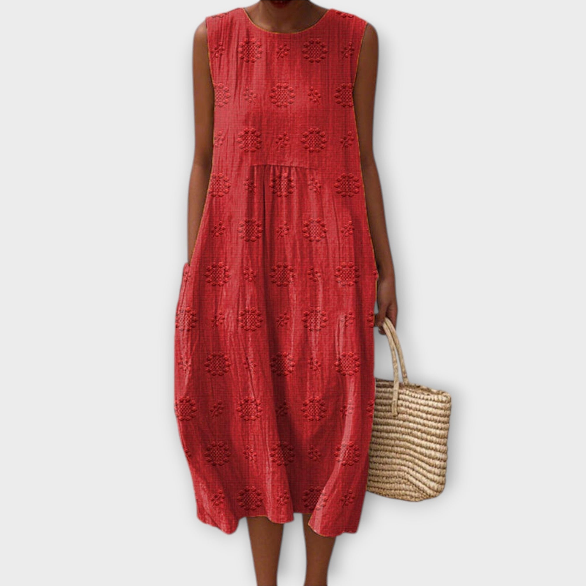 Ruth - Lightweight Cotton-Linen Dress