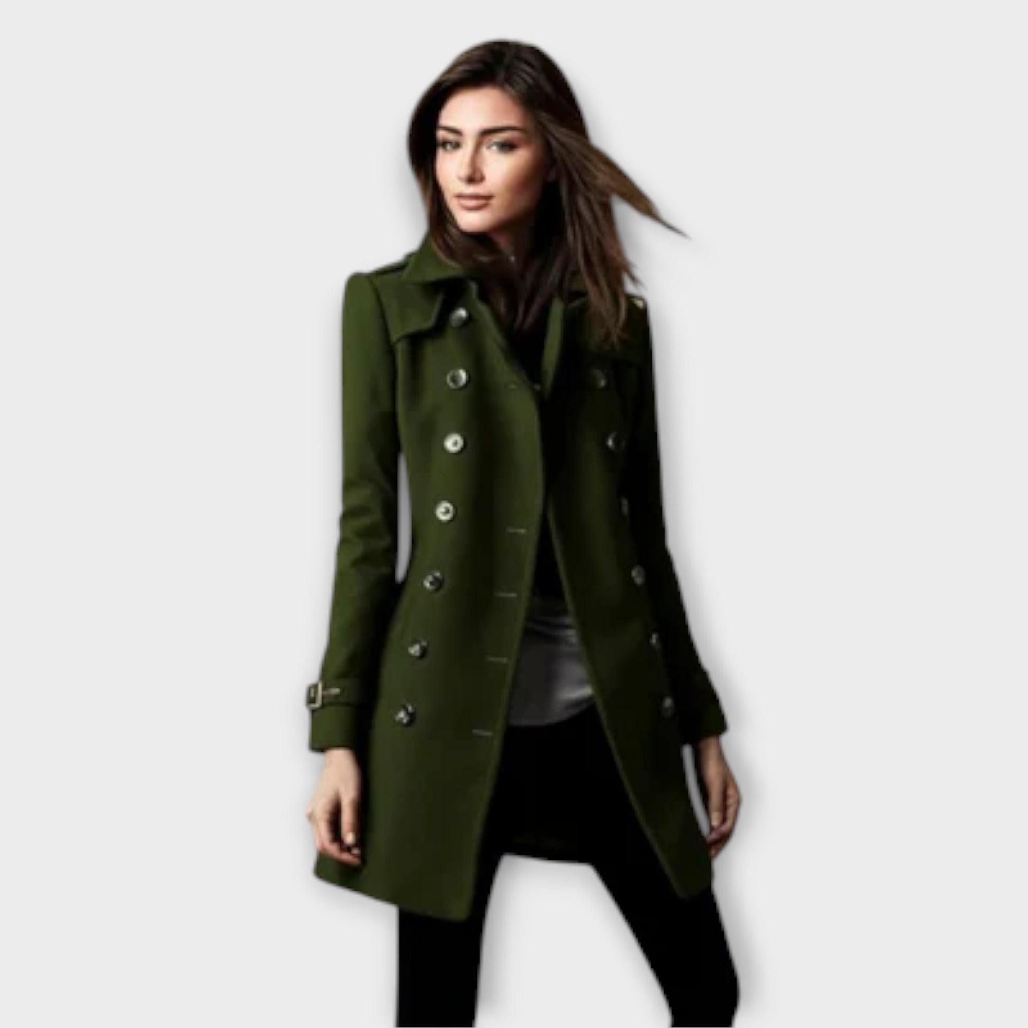 Linda - Double-Breasted Trench Coat