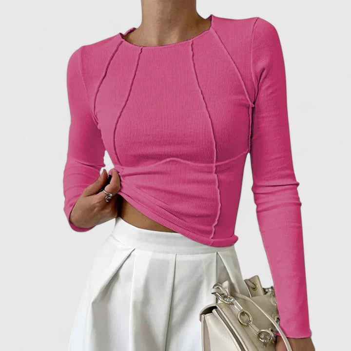 Rozminda - Comfortable Long Sleeve Shirt