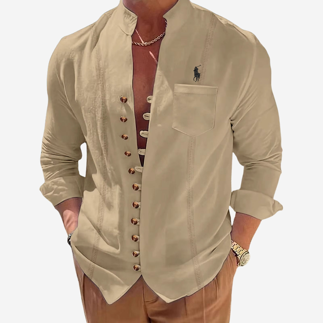 RALPH LAUREN - Lässiges Button-Up-Hemd 
