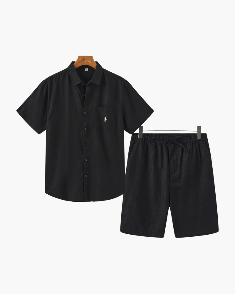 R. Ꮮаᴜгеn Linen Combo (Shorts)