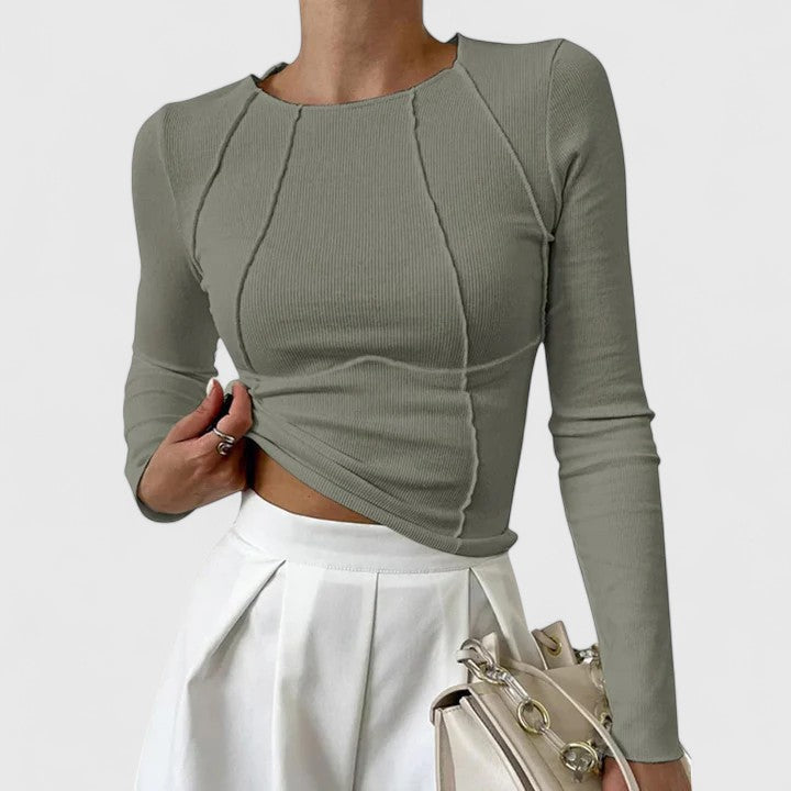 Rozminda - Comfortable Long Sleeve Shirt
