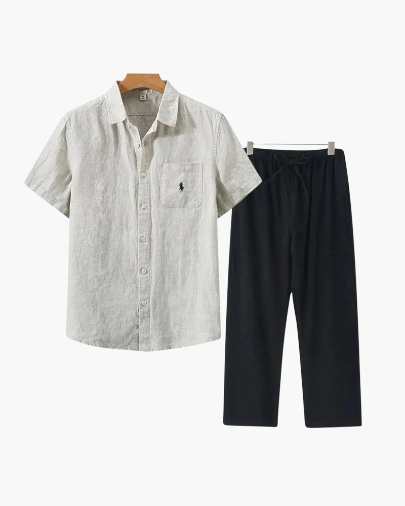 R. Ꮮаᴜгеn Linen Combo (Shortsleeve)
