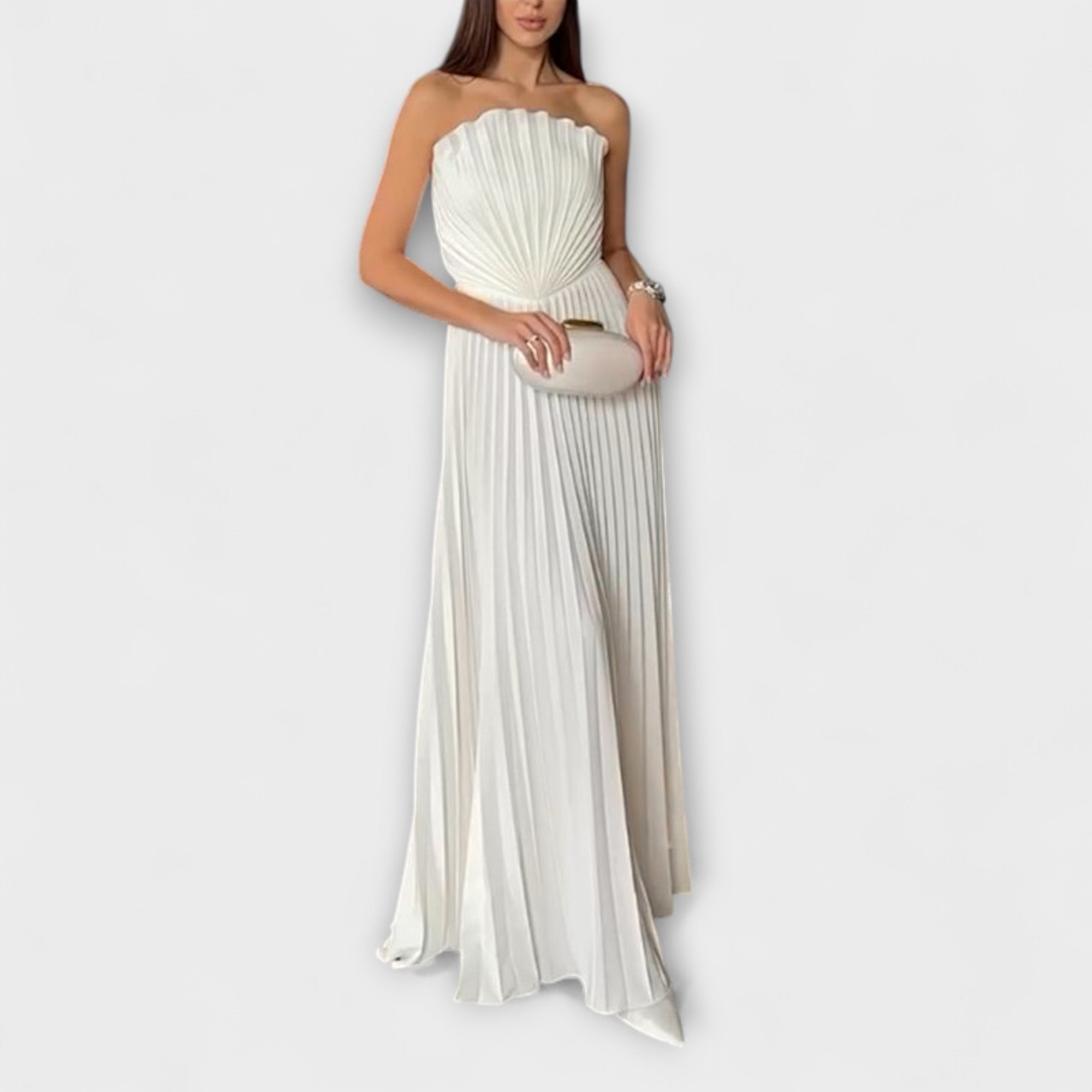 Athena - Stylish Pleated Dress