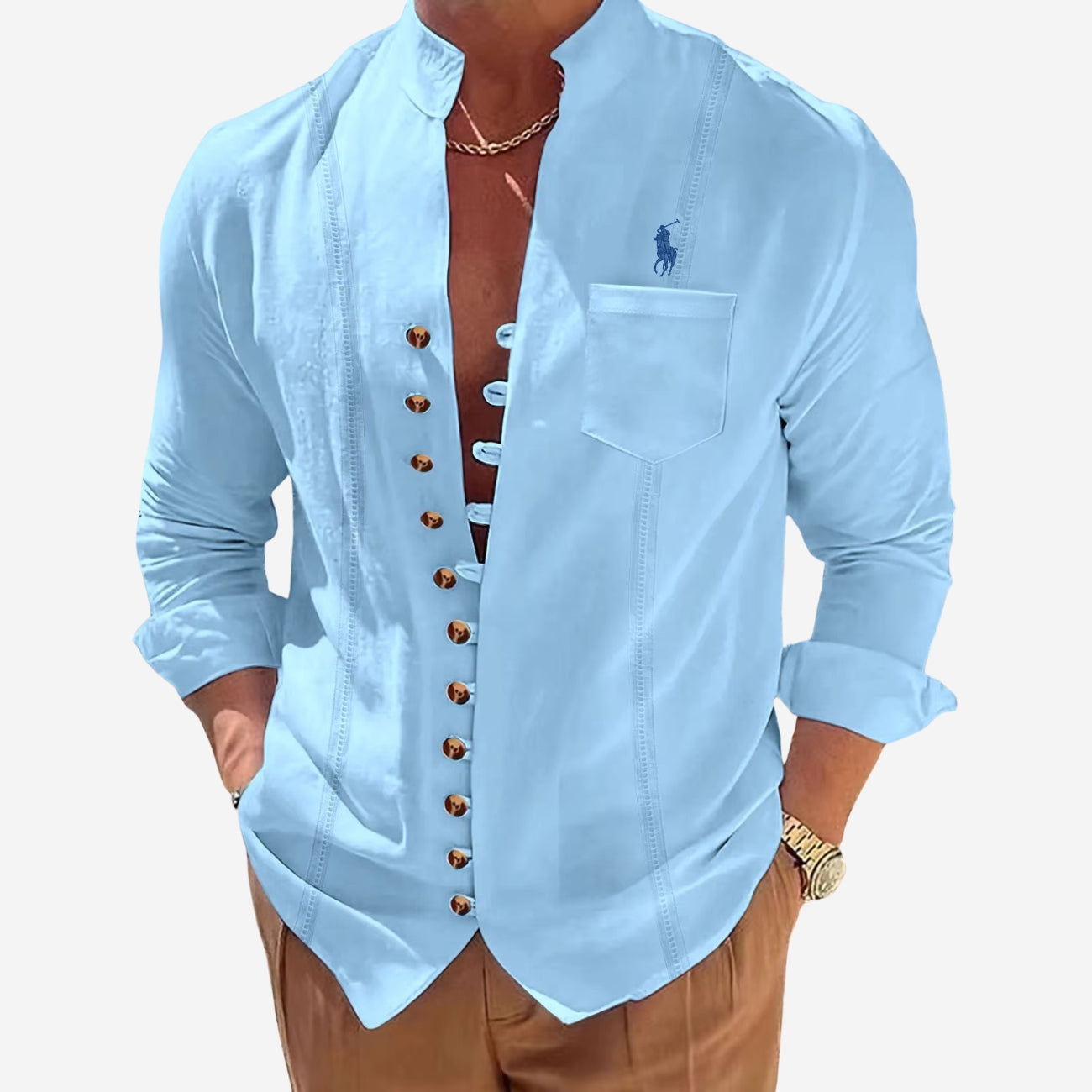 RALPH LAUREN - Lässiges Button-Up-Hemd 