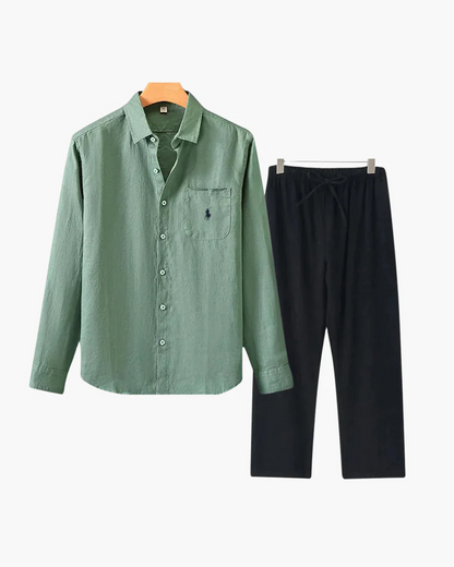 R. Ꮮаᴜгеn Linen Combo (Longsleeve)