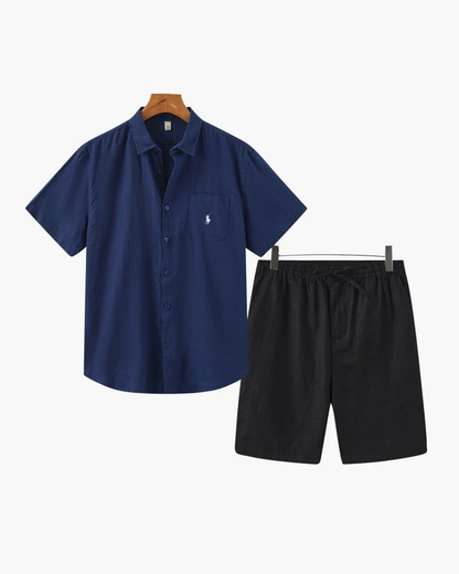 R. Ꮮаᴜгеn Linen Combo (Shorts)