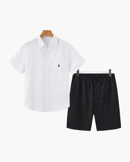 R. Ꮮаᴜгеn Linen Combo (Shorts)