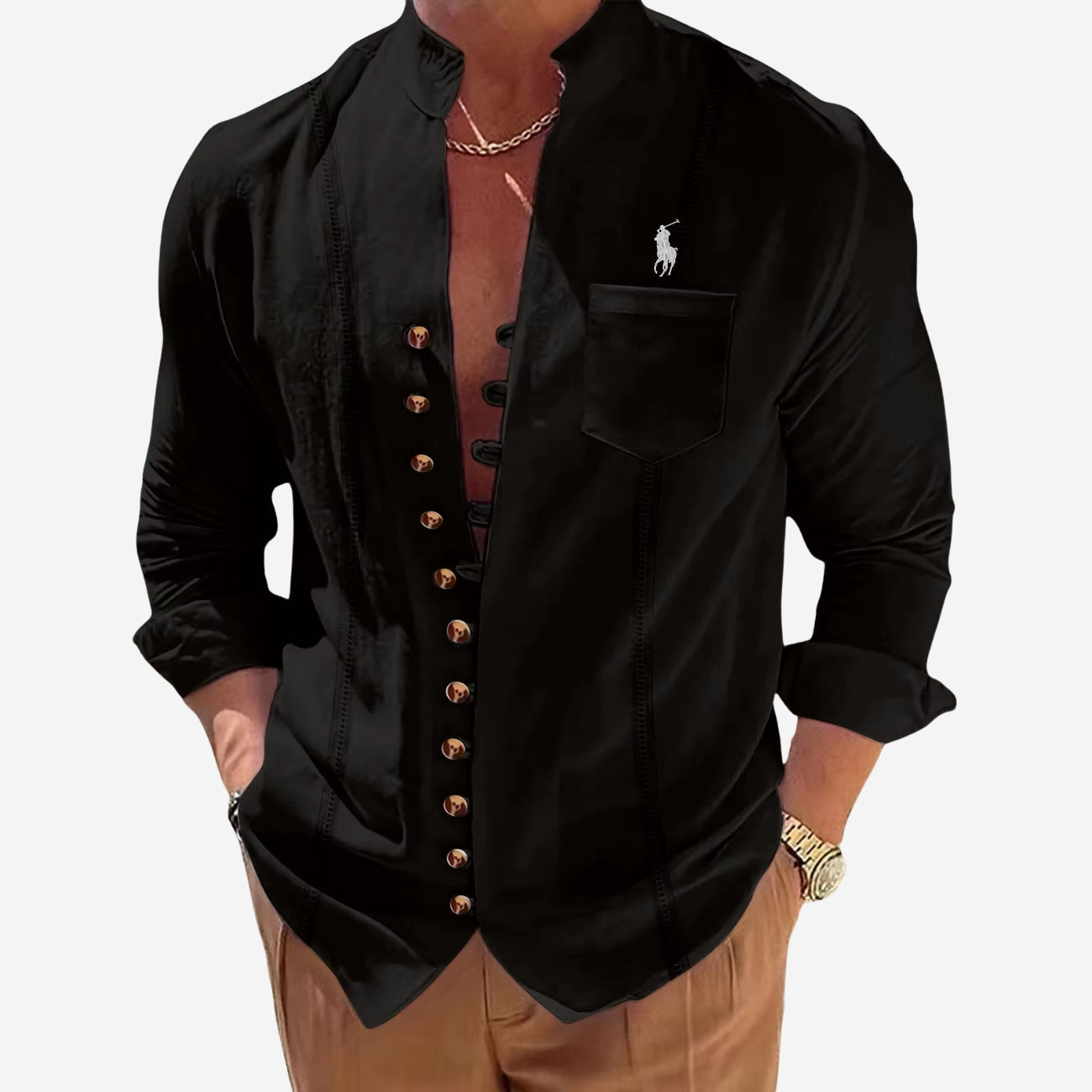 RALPH LAUREN - Lässiges Button-Up-Hemd 