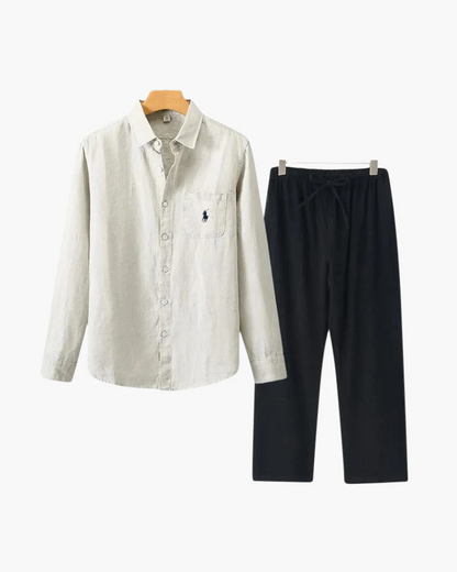R. Ꮮаᴜгеn Linen Combo (Longsleeve)