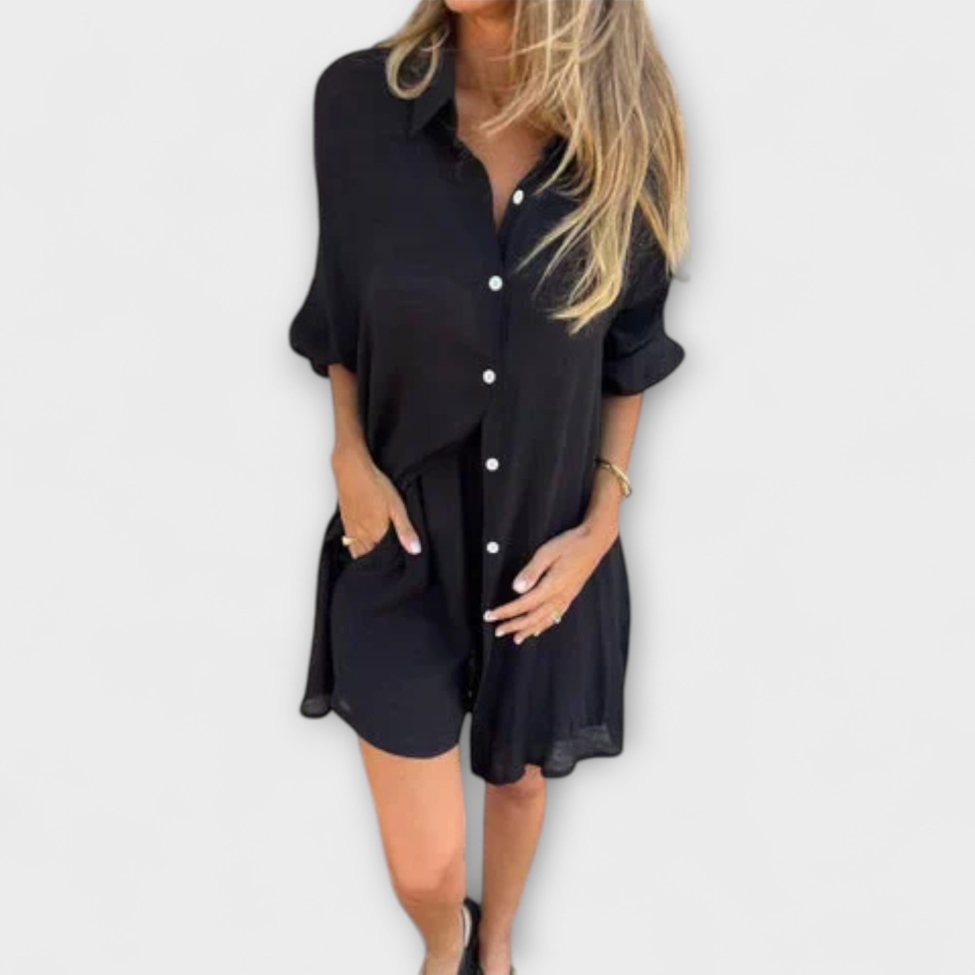 Miravo - Blouse-Shorts Set