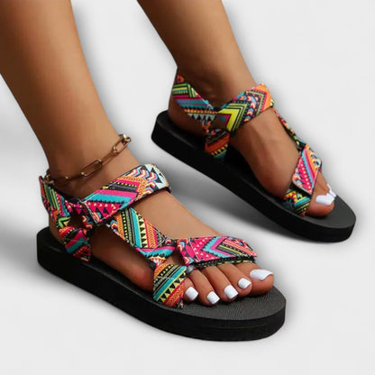 Summer Flat Women's Sandals Made of Hemp Rope