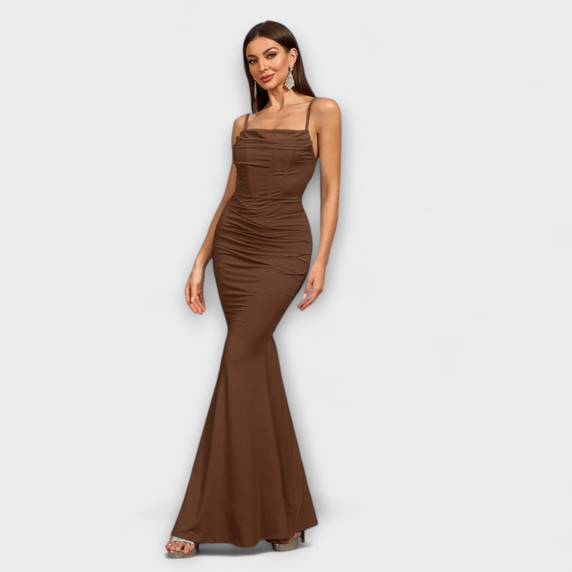 Callie - Elegant Ruffled Dress