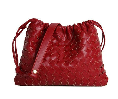 Woven Whisper Pouch Bag