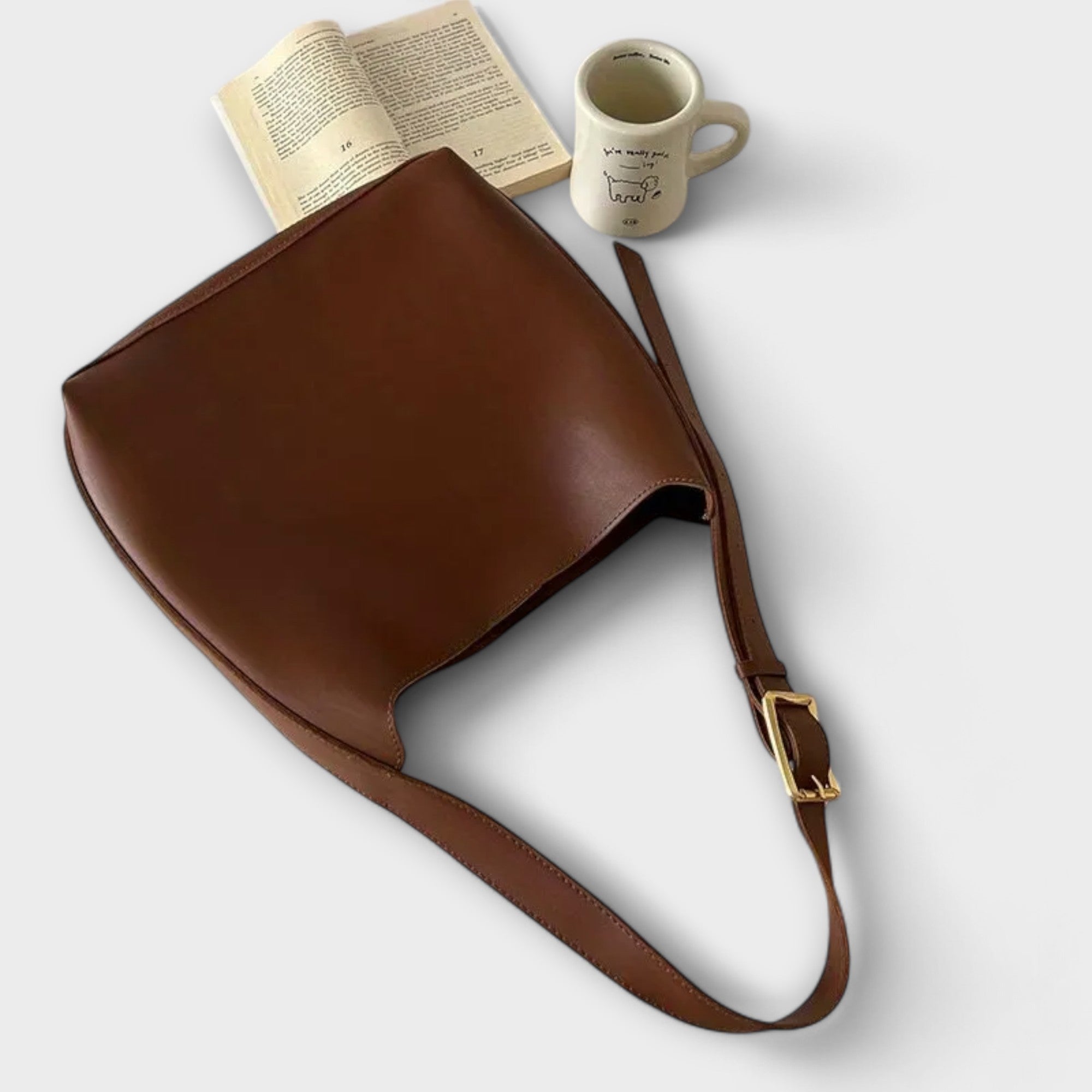 Aurellia. – Elegant Leather Shoulder Bag