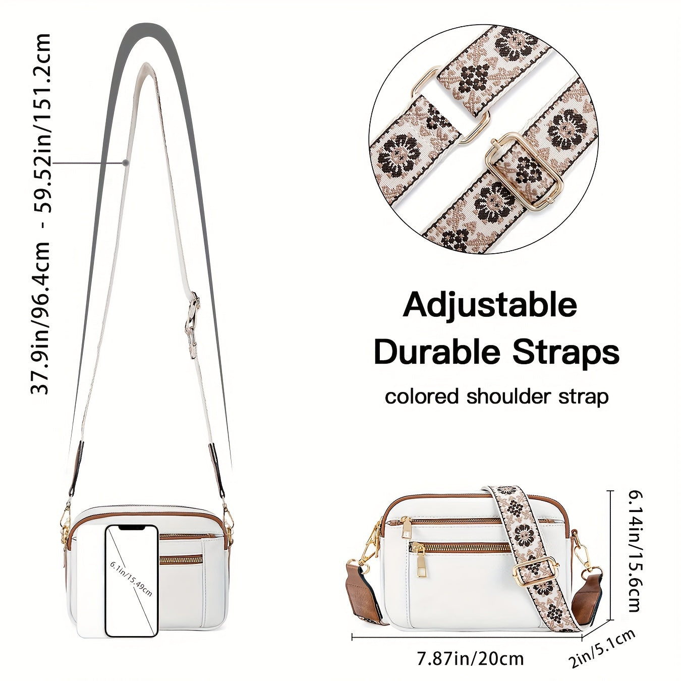 Aurellia. - Crossbody Bag Made of Vegan Leather