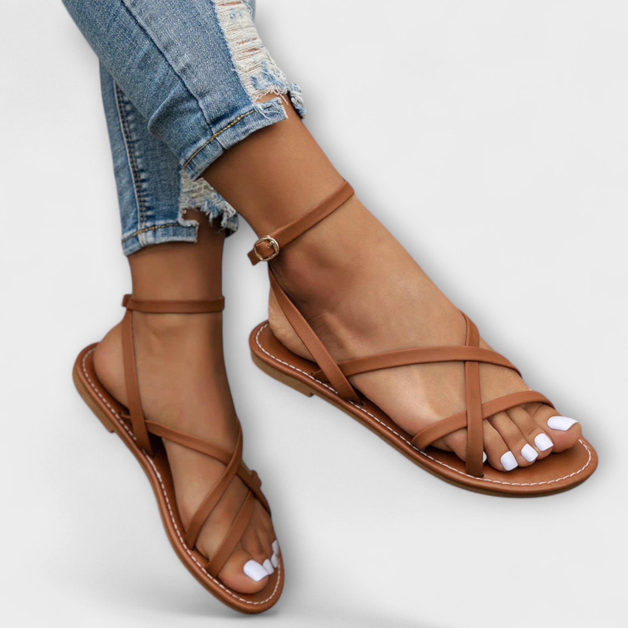 Suzu - Elegant Women's Roman Sandals