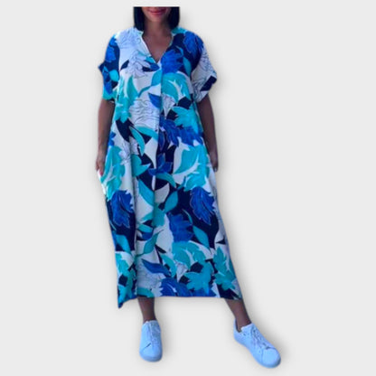 Elena - Elegant Floral Dress
