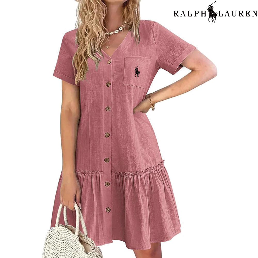 Ꮢalph Ꮮаᴜгеn – Summer Dress with Straps