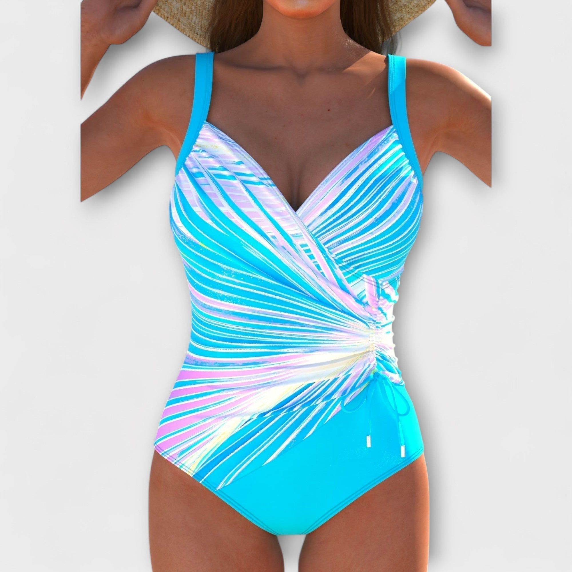 Miya - Vibrant-Print Swimsuit